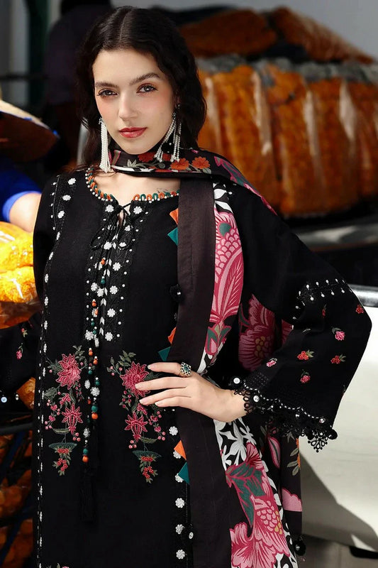 Charizma - Poshima Embroidered Peach Leather Collection Vol 1 - PSW5-07 - Unstitched