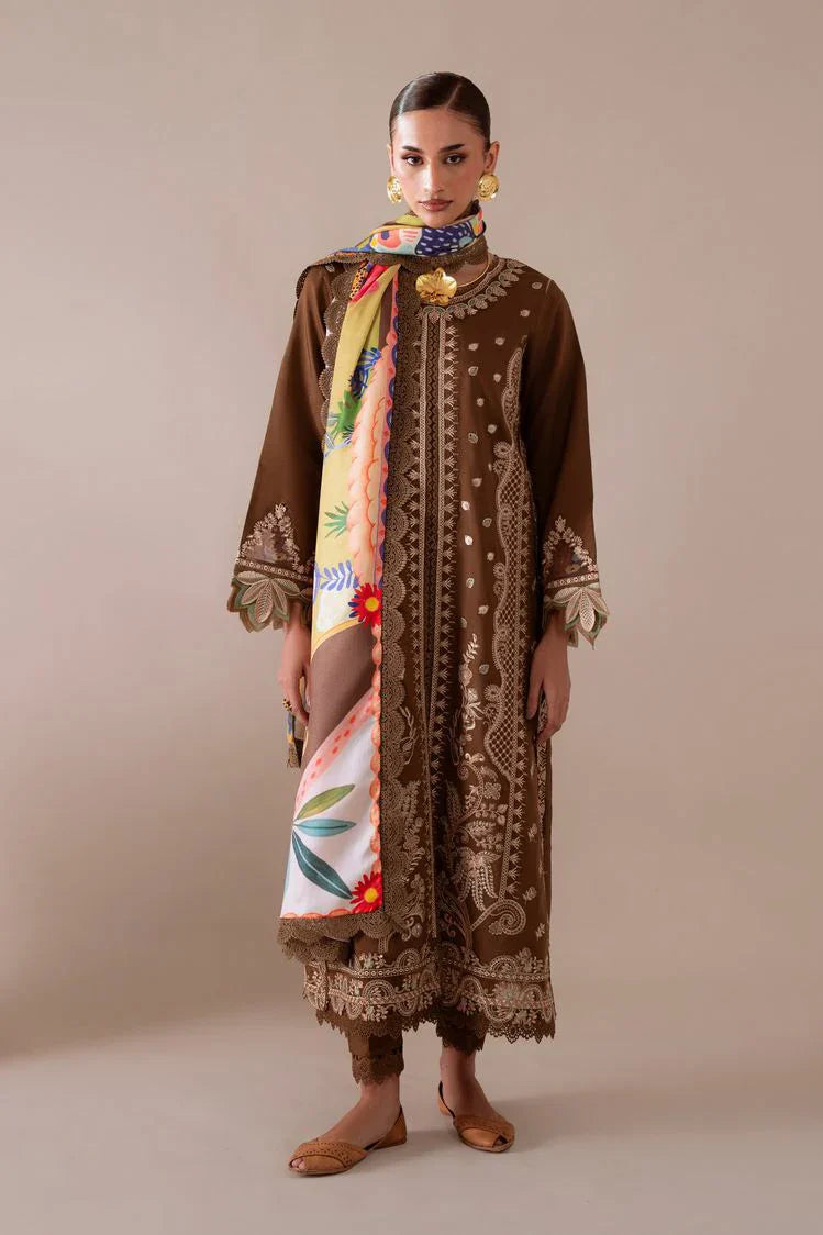 Aabyaan - Miraal Signature Embroidered Viscose Collection - ZARRAH (AV-06) - Unstitched