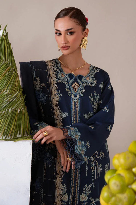 Aabyaan - Miraal Signature Embroidered Viscose Collection - RUHAB (AV-08) - Unstitched