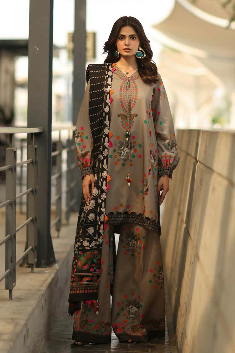 Charizma - C Prints Printed Linen Collection Vol 2 - CPW5-13 - Unstitched
