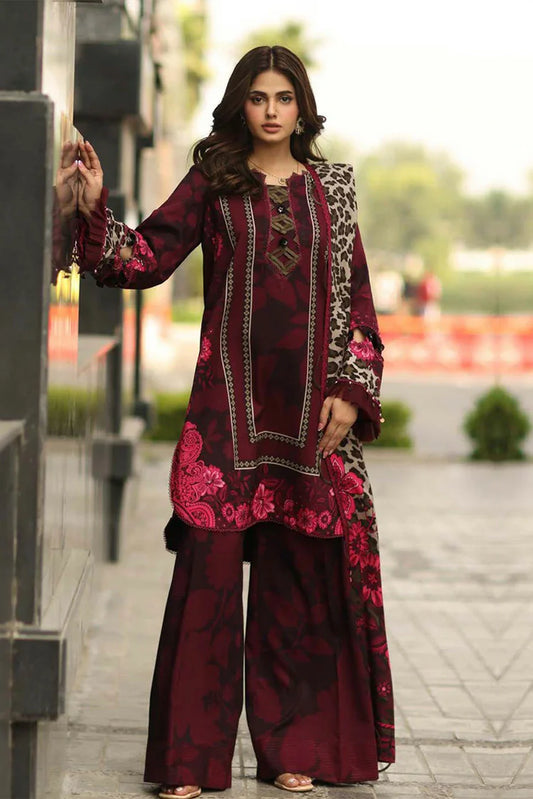 Charizma - C Prints Printed Linen Collection Vol 2 - CPW5-16 - Unstitched