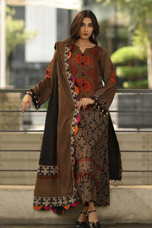 Charizma - C Prints Printed Linen Collection Vol 2 - CPW5-17 - Unstitched