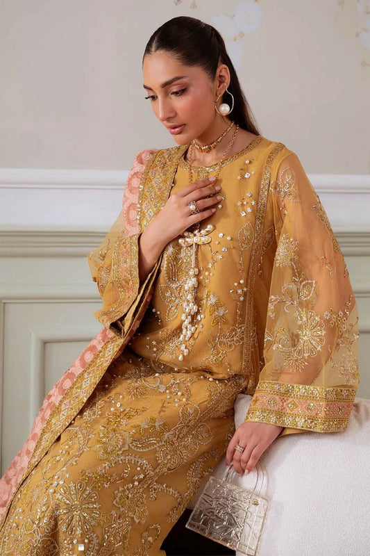 Nureh - Elanora Embellished And Embroidered Luxury Chiffon Collection Vol 3 - NEL-81 - Unstitched