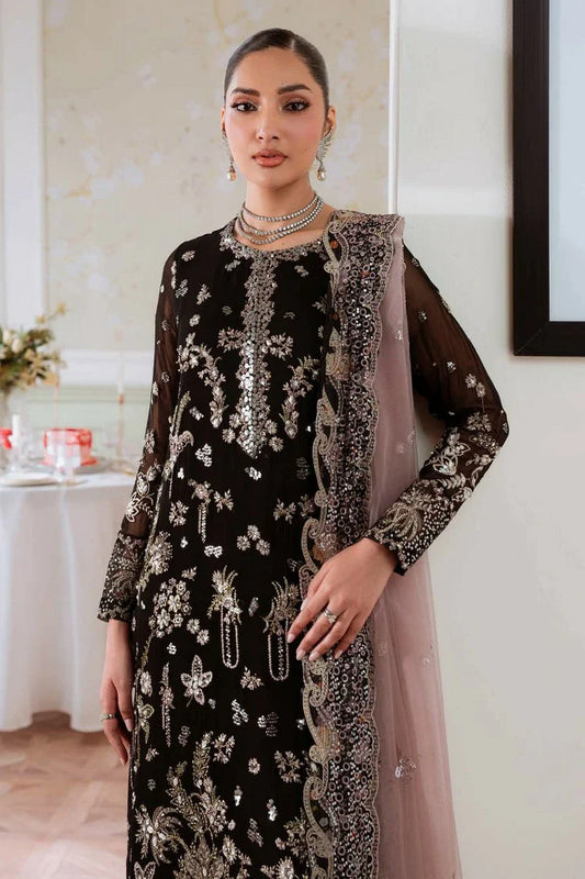 Nureh - Elanora Embellished And Embroidered Luxury Chiffon Collection Vol 3 - NEL-83 - Unstitched