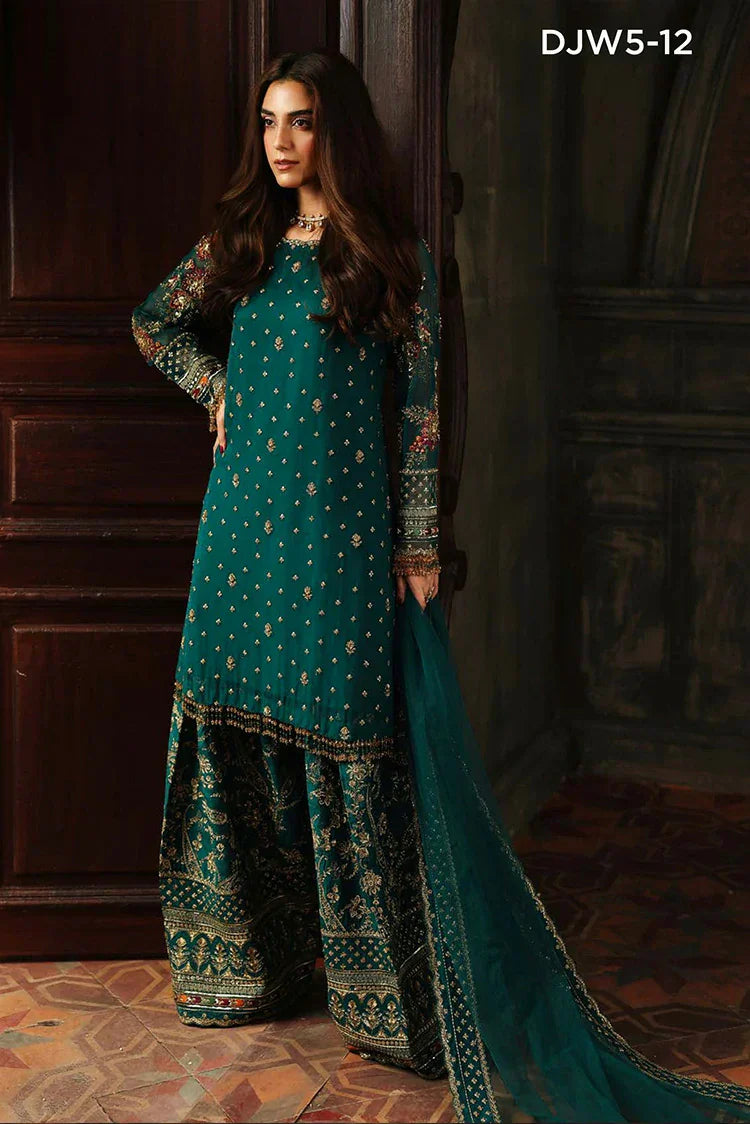 Charizma - Dastan-e-Jashan Premium Chiffon Collection Limited Edition Vol 2 - DJW5-12 - Unstitched