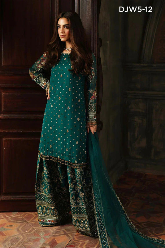 Charizma - Dastan-e-Jashan Premium Chiffon Collection Limited Edition Vol 2 - DJW5-12 - Unstitched