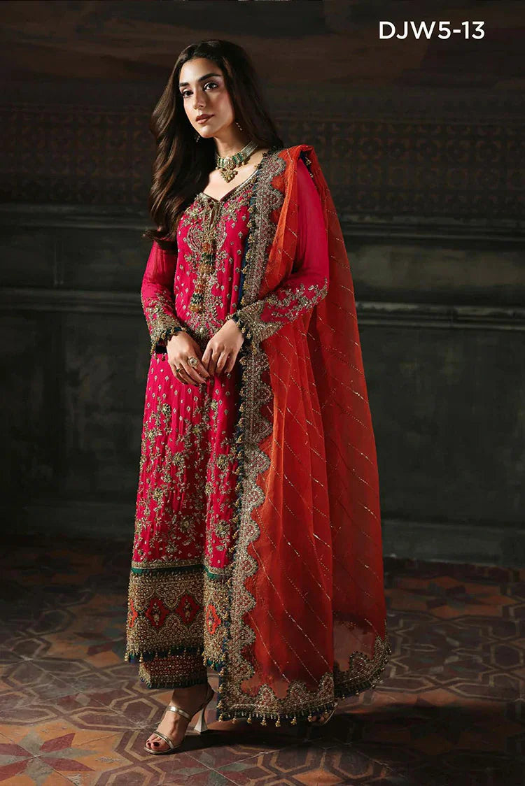 Charizma - Dastan-e-Jashan Premium Chiffon Collection Limited Edition Vol 2 - DJW5-13 - Unstitched