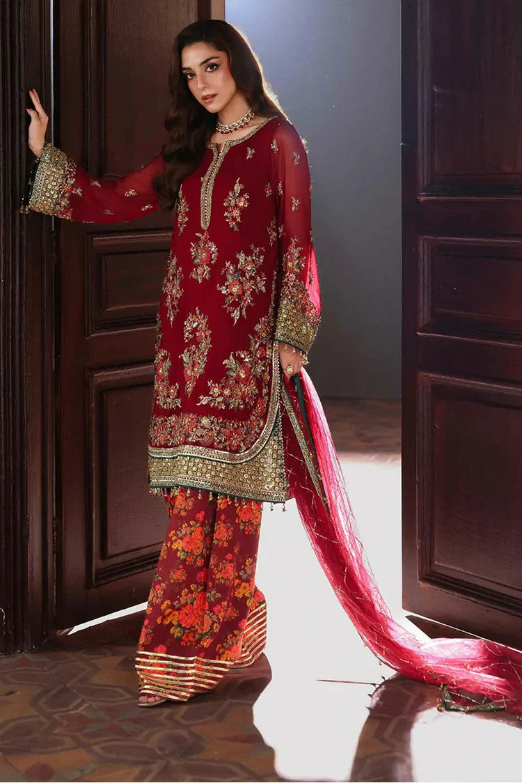 Charizma - Dastan-e-Jashan Premium Chiffon Collection Limited Edition Vol 2 - DJW5-09 - Unstitched