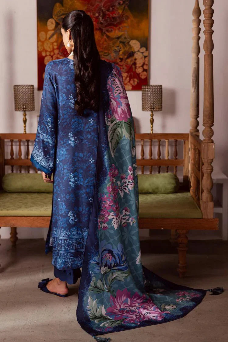 Nureh - Signature Prints Printed Linen Jacquard Collecton Vol 4 - SP-188 - Unstitched