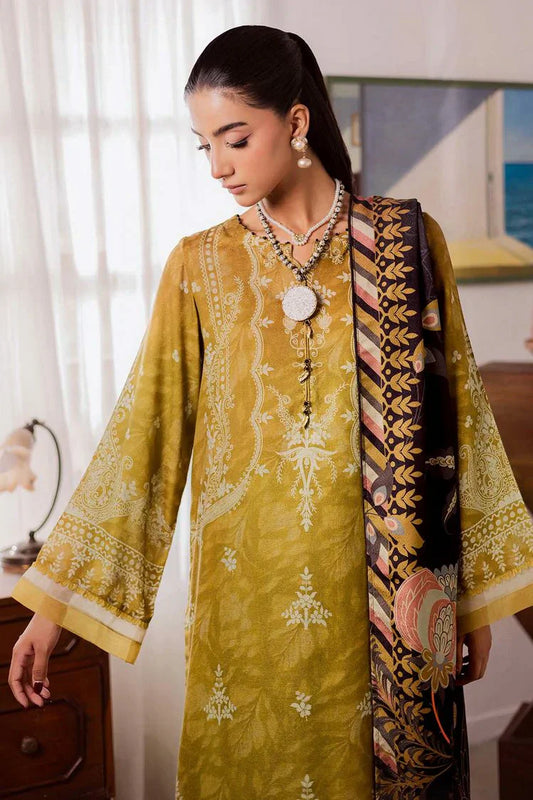 Nureh - Signature Prints Printed Linen Jacquard Collecton Vol 4 - SP-189 - Unstitched