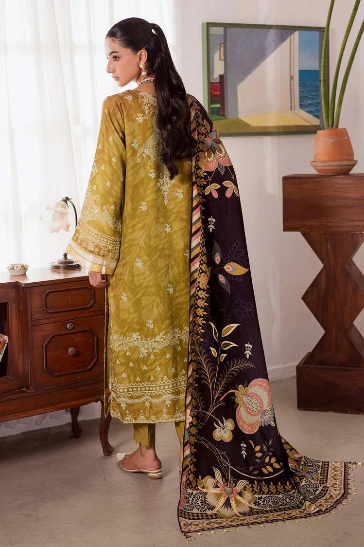 Nureh - Signature Prints Printed Linen Jacquard Collecton Vol 4 - SP-189 - Unstitched