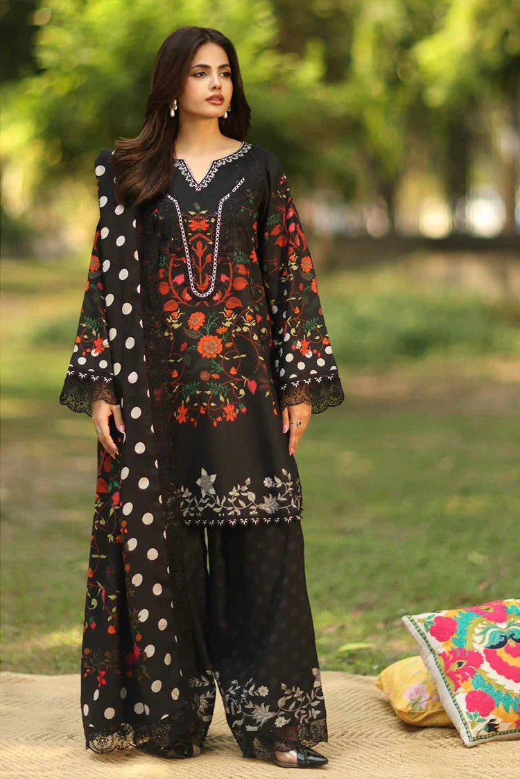Charizma - Aniiq Embroidered Printed Linen Collection Vol 2 - ANW6-13 - Unstitched