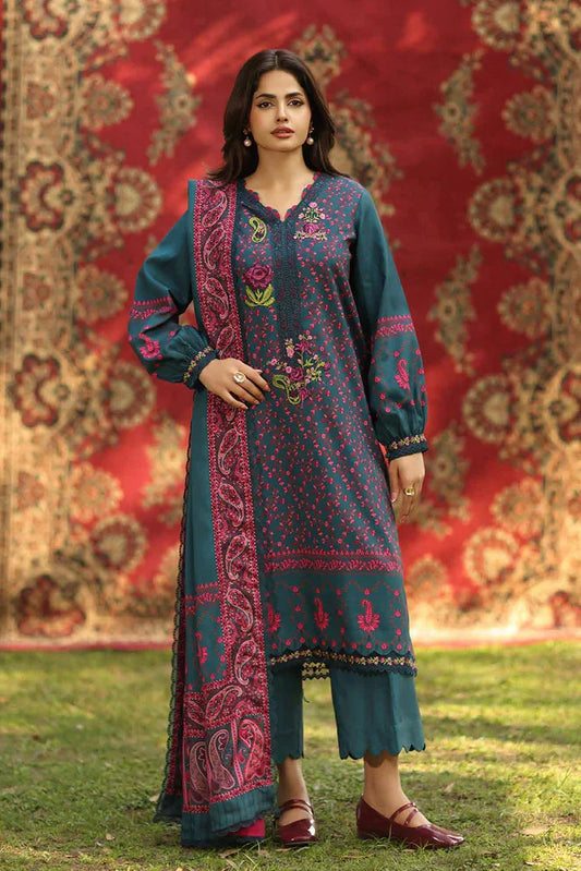 Charizma - Aniiq Embroidered Printed Linen Collection Vol 2 - ANW6-16 - Unstitched