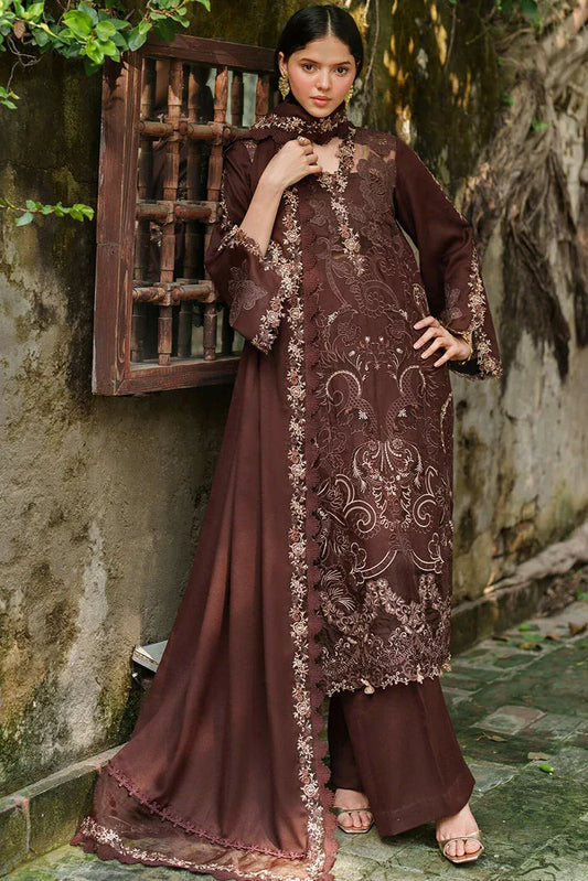 Asifa & Nabeel - Pashmina Luxe Luxury Collection - Aima LWC25-10 - Unstitched