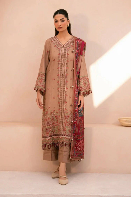 Xenia - Rang E Khizaan Winter Slub Collection - DAFIYAH-D-04 - Unstitched