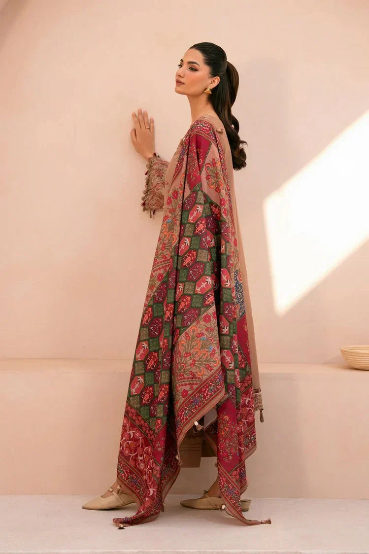 Xenia - Rang E Khizaan Winter Slub Collection - DAFIYAH-D-04 - Unstitched