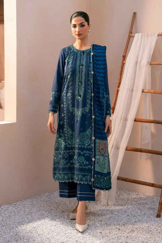 Xenia - Rang E Khizaan Winter Slub Collection - SAIRA-D-05 - Unstitched