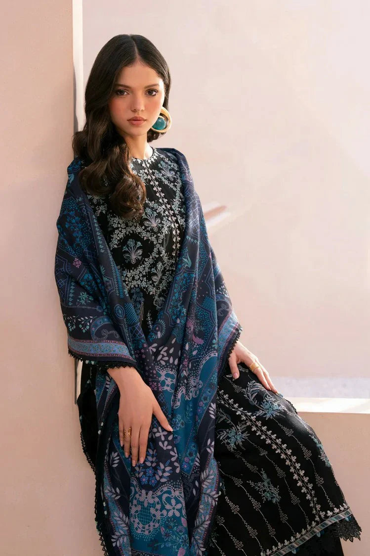 Xenia - Rang E Khizaan Winter Slub Collection - SANIAH-D-08 - Unstitched