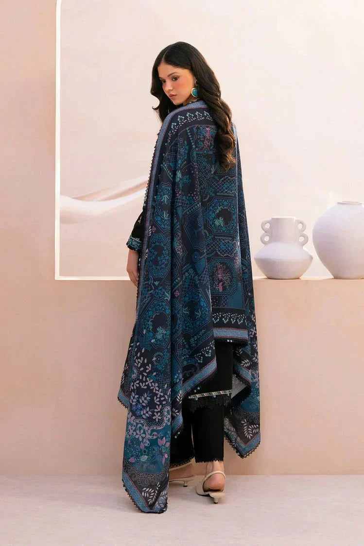 Xenia - Rang E Khizaan Winter Slub Collection - SANIAH-D-08 - Unstitched