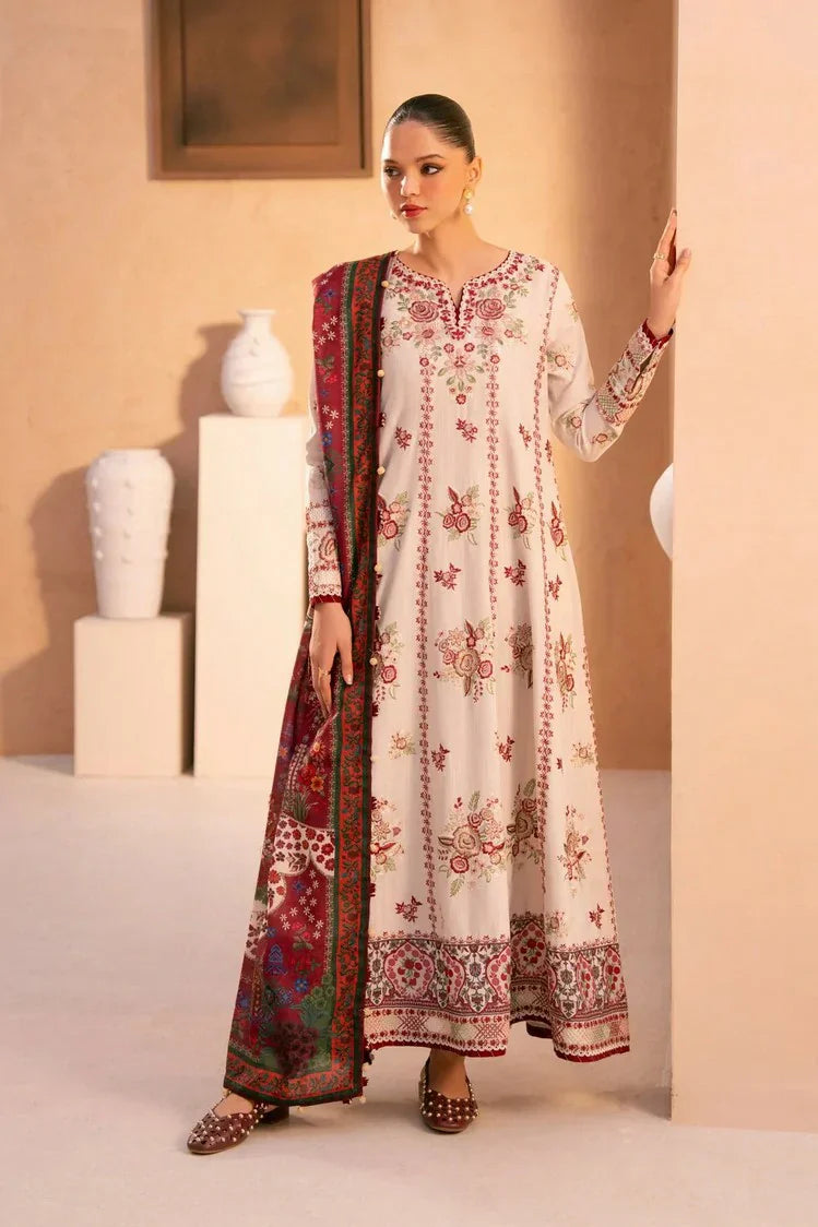 Xenia - Rang E Khizaan Winter Slub Collection - SAHLA-D-09 - Unstitched
