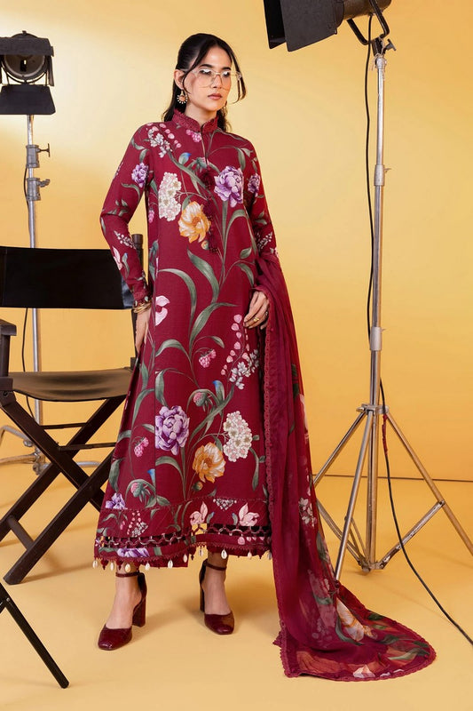 Maria B - M Basics Winter Collection - MB-CUS25-1103A - Unstitched