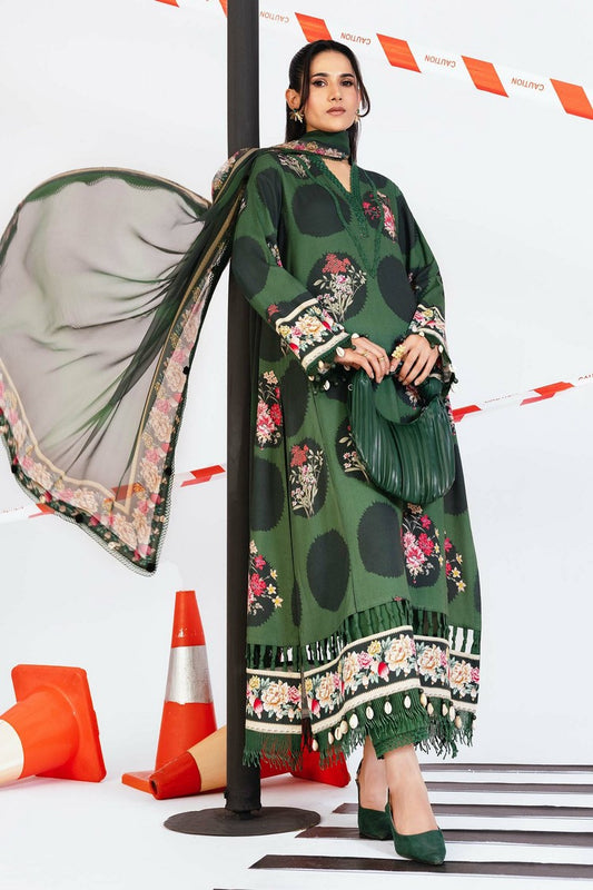 Maria B - M Basics Winter Collection - MB-CUS25-1107A - Unstitched