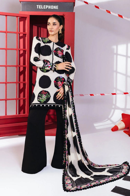 Maria B - M Basics Winter Collection - MB-CUS25-1107B - Unstitched