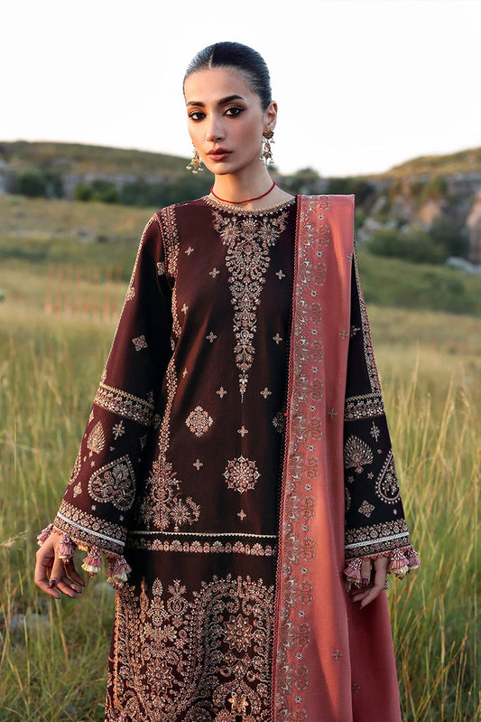 Hussain Rehar - Khaddar Unstitched Collection - 12 Nazneen - Unstitched