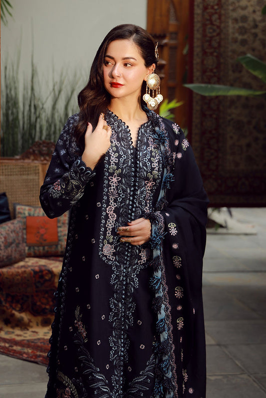 Maryam Hussain - Winter Shawl Collection - WS25-03-Roohi - Unstitched