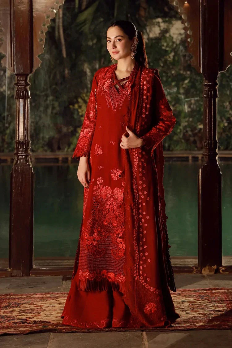 Maryam Hussain - Winter Shawl Collection - WS25-04-Riya - Unstitched