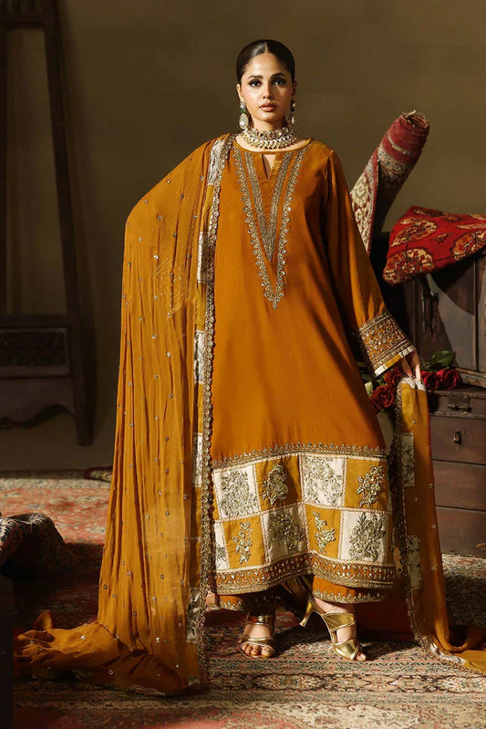 Charizma - Signora Premium Embroidered Velvet & Adda Work Collection Vol 1 - CVT5-04 - Unstitched