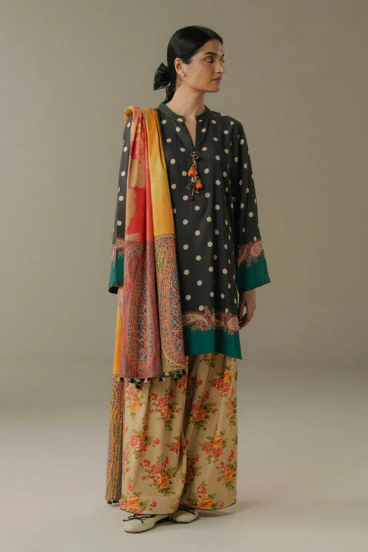 Zara Shahjahan - Coco Prints Vol 5 - Paper Moon-3A - Unstitched