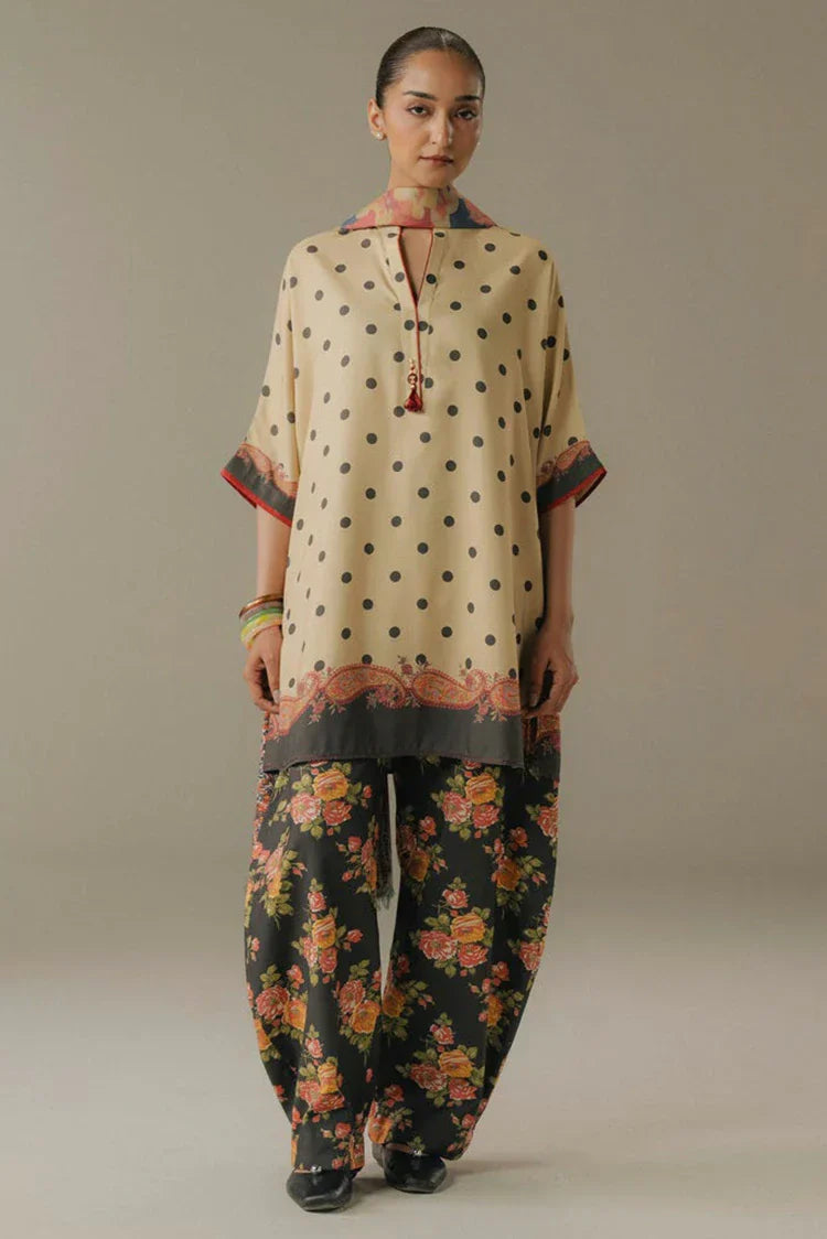 Zara Shahjahan - Coco Prints Vol 5 - Paper Moon-3B - Unstitched