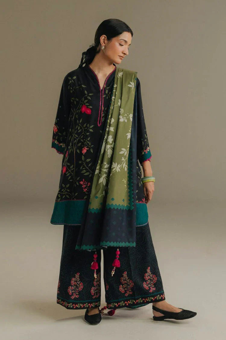 Zara Shahjahan - Coco Prints Vol 5 - Sienna Field-4A - Unstitched