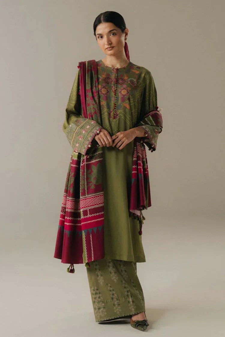 Zara Shahjahan - Coco Prints Vol 5 - Terracotta Sky-9A - Unstitched