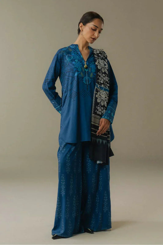 Zara Shahjahan - Coco Prints Vol 5 - Terracotta Sky-9B - Unstitched