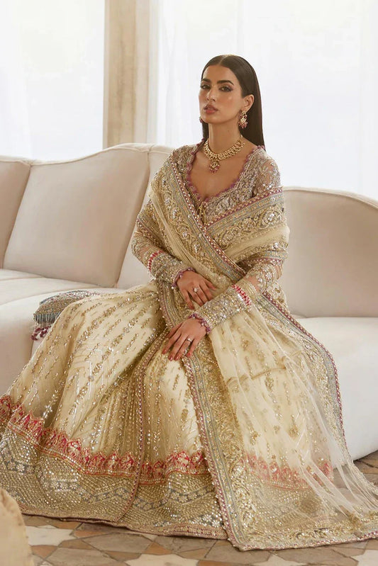 Zaha - Gossamer Wedding Festive Collection - ZAR-E-MAHR ZC25-06 - Unstitched