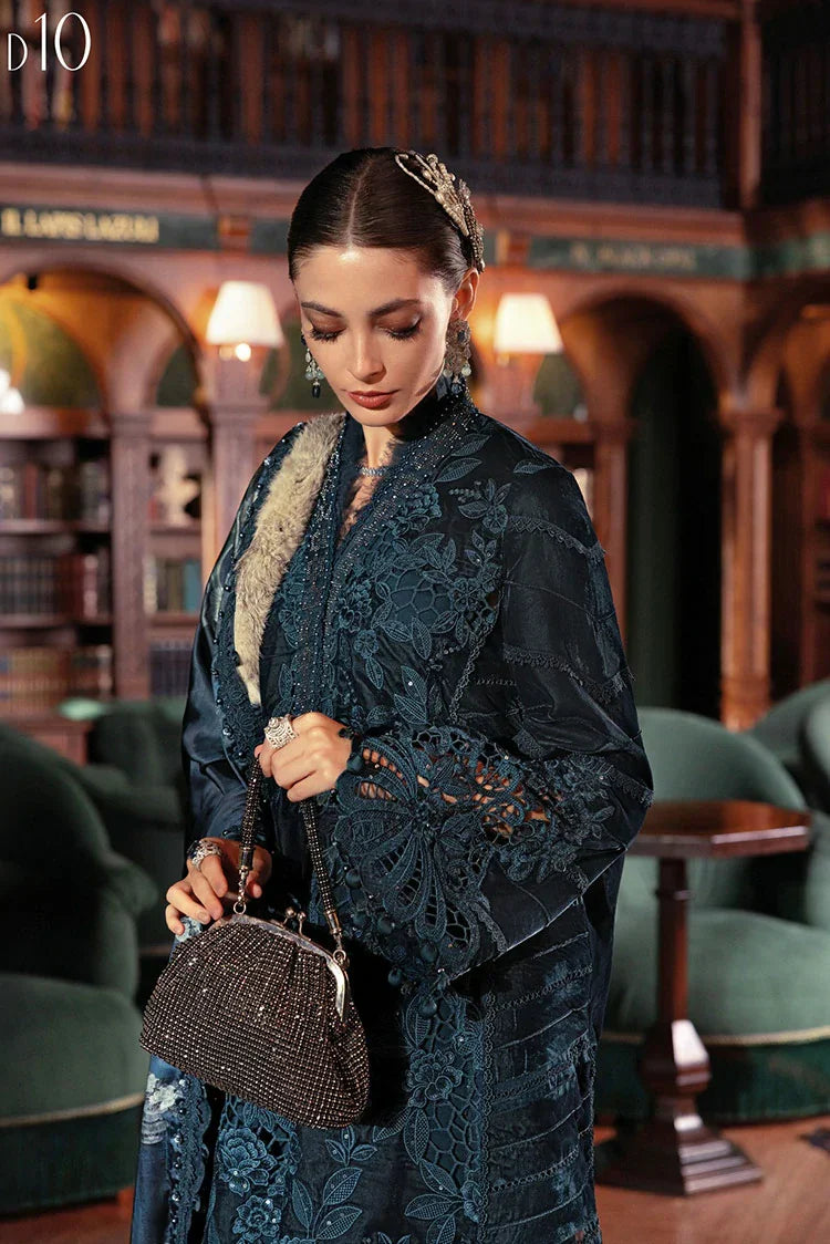 Maria B - Winter Luxe Linen Collection - WL-1310 - Unstitched