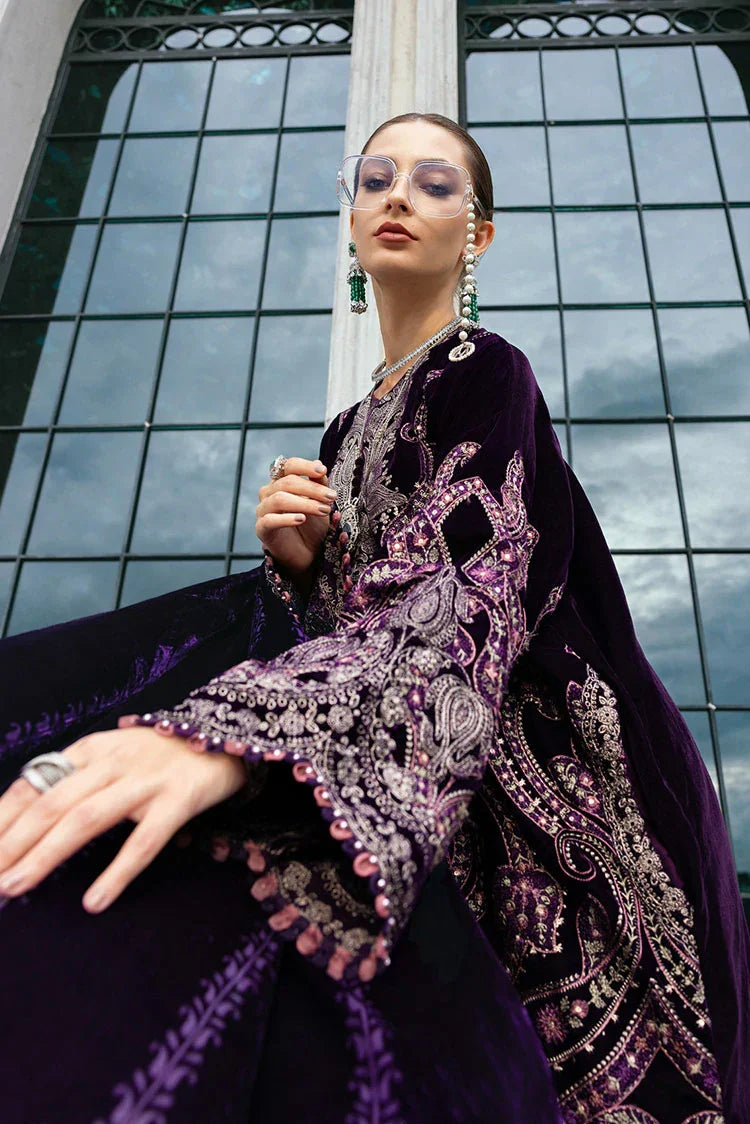 Maria B - Winter Luxe Linen Collection - WL-1311 - Unstitched