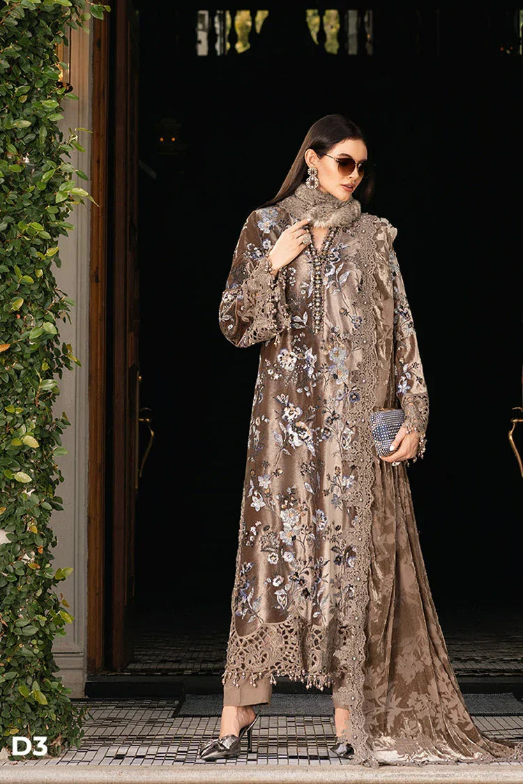 Maria B - Winter Luxe Linen Collection - WL-1303 - Unstitched