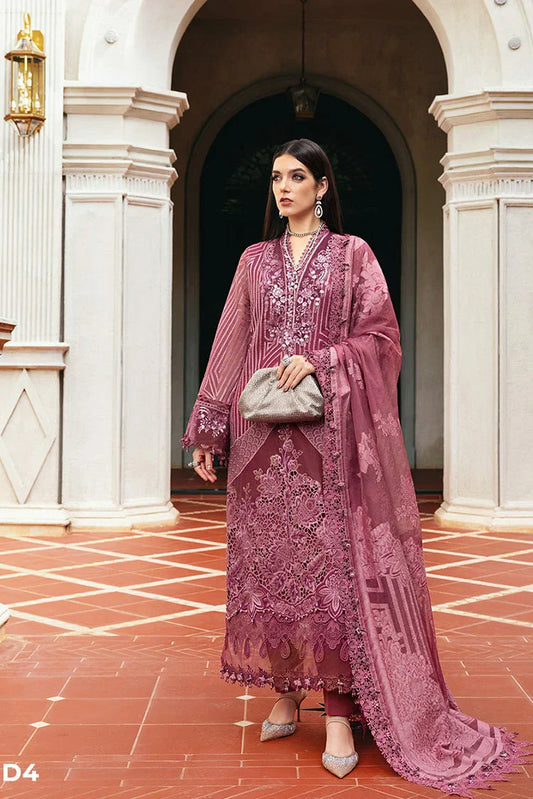 Maria B - Winter Luxe Linen Collection - WL-1304 - Unstitched