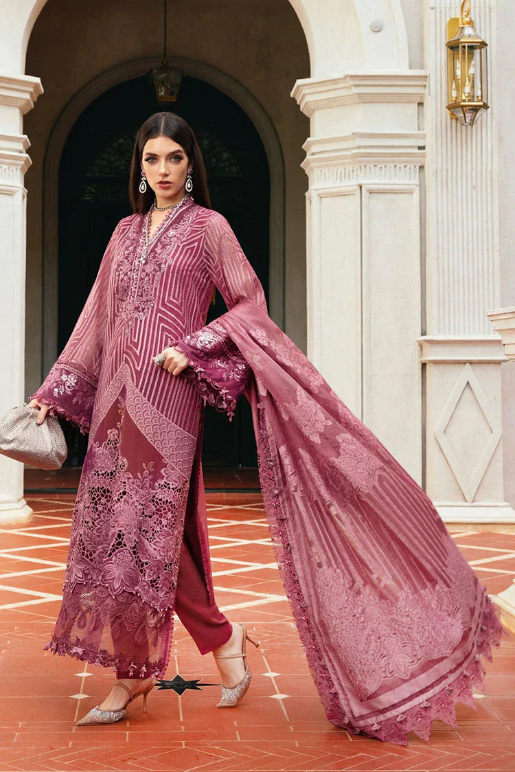 Maria B - Winter Luxe Linen Collection - WL-1304 - Unstitched