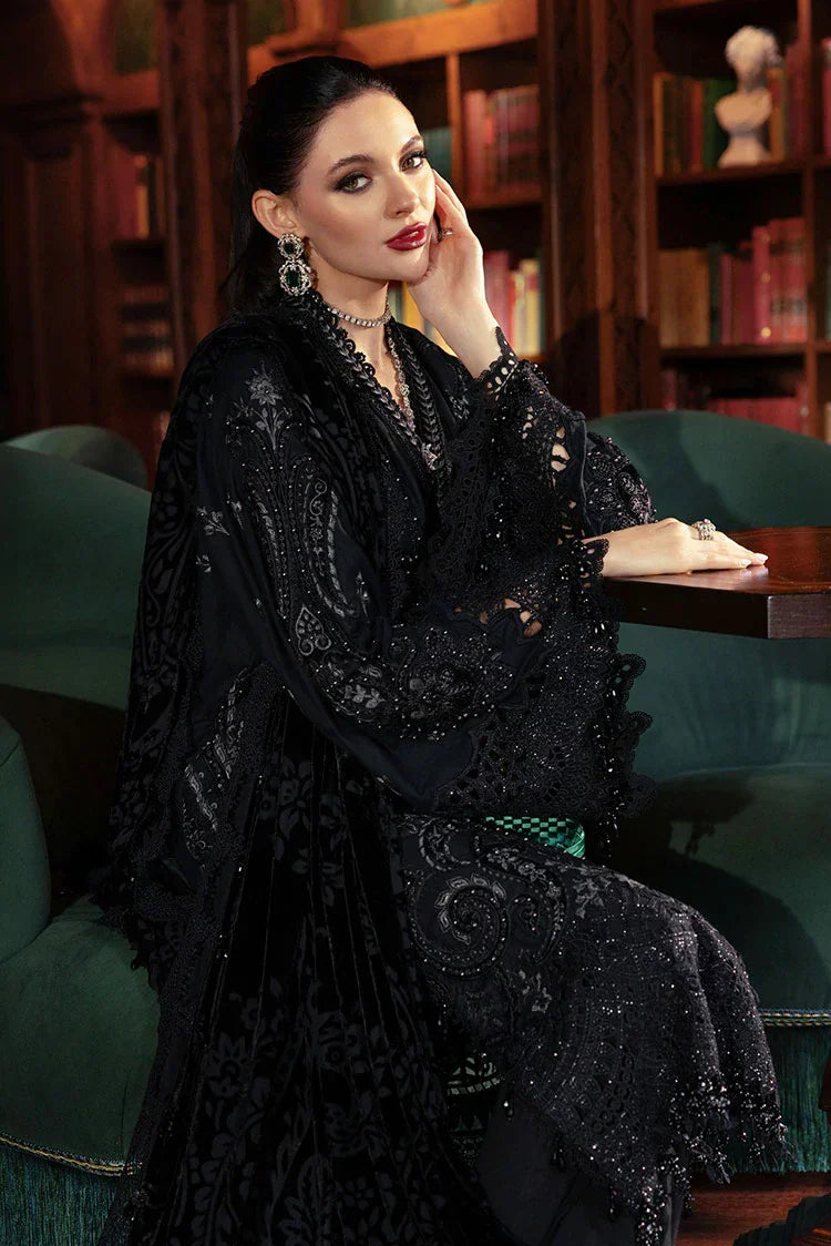 Maria B - Winter Luxe Linen Collection - WL-1307 - Unstitched