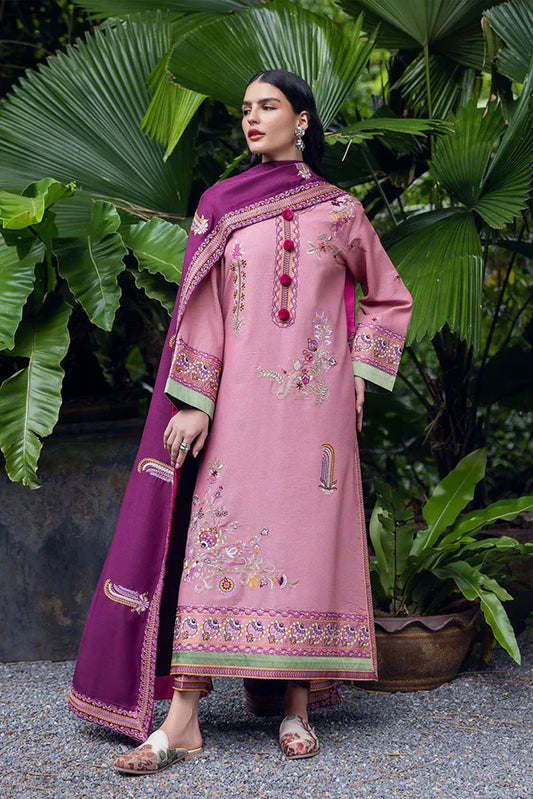 Mushq - Hemline Symphony Karandi Collection - 09U-Opal Gleam - Unstitched