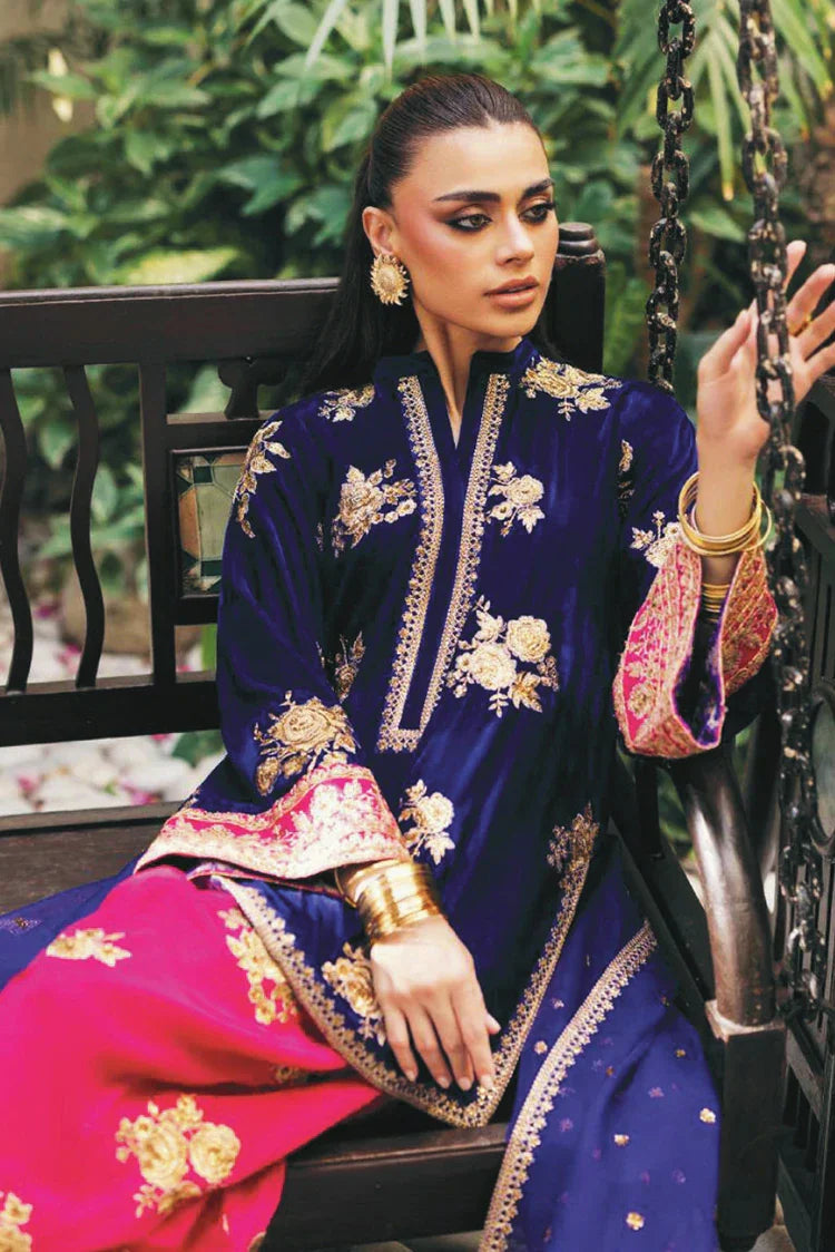 Zainab Chottani - Luxury Velvet Collection - 01 Jia - Unstitched