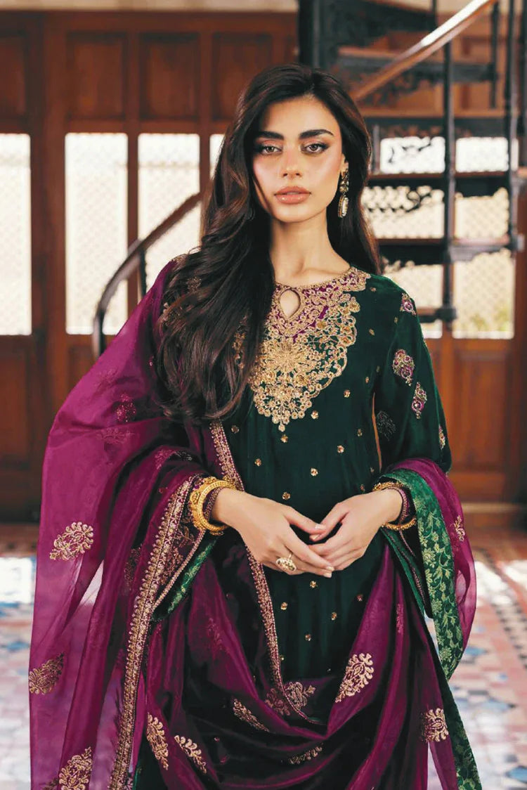 Zainab Chottani - Luxury Velvet Collection - 02 Esha - Unstitched