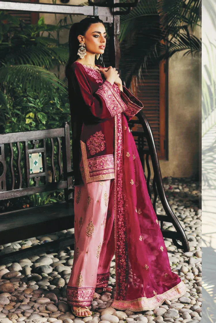 Zainab Chottani - Luxury Velvet Collection - 03 Rubi - Unstitched