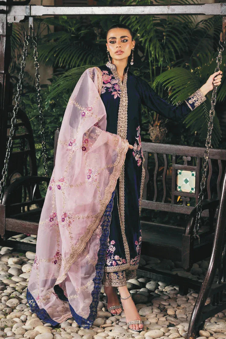 Zainab Chottani - Luxury Velvet Collection - 04 Meher - Unstitched