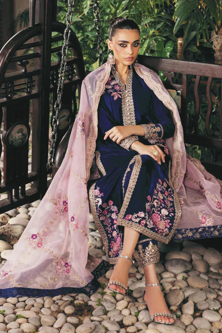 Zainab Chottani - Luxury Velvet Collection - 04 Meher - Unstitched