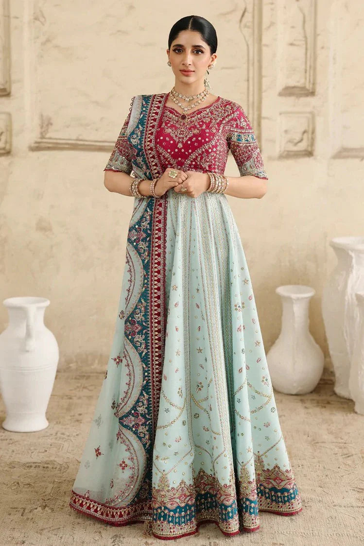 Qalamkar - Shadmani Wedding Formals - RH-08 LAYLA - Unstitched